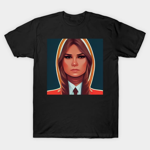 Melania Trump | Comics Style T-Shirt by ComicsFactory